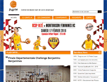 Tablet Screenshot of basket44.com